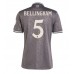 Maillot de foot Real Madrid Jude Bellingham #5 Troisième vêtements 2024-25 Manches Courtes